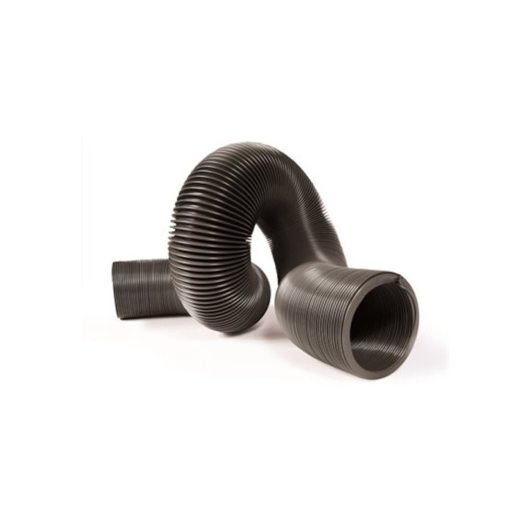 1 - Tubo de drenagem de campista de extensão de água cinza Camco 3" comprimento 2,6 MT